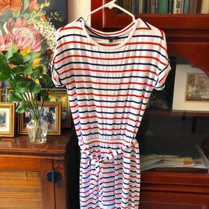 Banana Republic Striped Midi Dress
